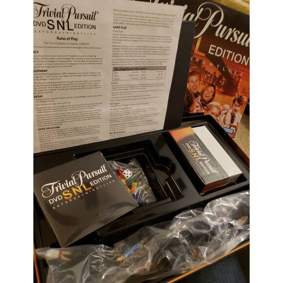 Trivia Pursuit Game Vintage DVD Saturday Night Live Edition NEW - Picture 3 of 6